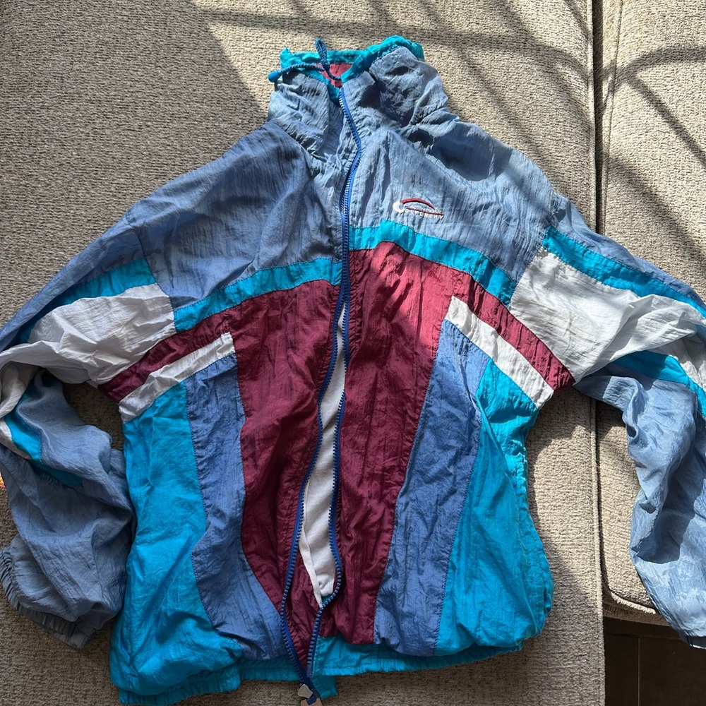 Vintage givenchy windbreaker jacket